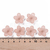 Frosted Acrylic Bead Caps MACR-S371-08A-763-4
