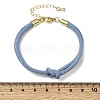 3MM Round Nylon Braided Cord Bracelet Making FB-CBAA152-03G-32-2