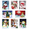 DIY Christmas Theme Diamond Painting Kits DIY-U002-02L-1