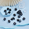 Acrylic Square Loose Diamond Box with Visible Window CON-WH0088-76A-02-4