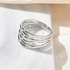 Brass Finger Rings for Women RJEW-K261-07B-P-3