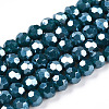 Opaque Glass Beads Strands EGLA-A035-P4mm-A36-1