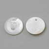 Freshwater Shell Pendants SHEL-Q010-007P-2