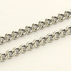 304 Stainless Steel Curb Chains CHS-R008-07-1