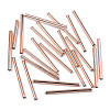 Electroplate Glass Bugle Beads SEED-S043-02A-03-2