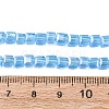 Electroplate Glass Beads Strands EGLA-D018-4x4mm-41-3