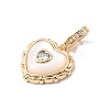 Natural Shell Pendants KK-N290-05G-2