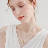 12Pcs 2 Colors Brass Pendants KK-BBC0019-89-6