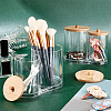 2Pcs Plastic with Wood Containers CON-NB0001-76-4