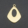 201 Stainless Steel Pendants STAS-N090-LA148-1