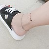 925 Thai Sterling Silver Anklets AJEW-BB60871-A-3