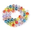 Electroplate Glass Bead Strands X-GLAA-Z006-01H-3