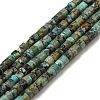 Natural African Turquoise(Jasper) Beads Strands X-G-C084-D03-02-1