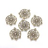 Tibetan Style Alloy Chandelier Components Links TIBEP-R304-020AB-LF-2