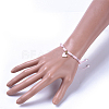 Adjustable Nylon Thread Braided Beads Bracelets BJEW-JB04457-01-5