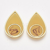 Epoxy Resin Pendants RESI-S368-13B-2