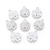 Tibetan Style Alloy Pendants X-TIBEP-GC017-P-NR-1