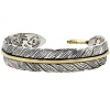 Engraved Alloy Cuff Bangles for Men FS-WGC5C99-01-2