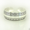 Retro & Bohemian Style Alloy Cuff Bangles for Women FS-WG4A806-06-2