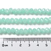 Baking Painted Imitation Jade Glass Bead Strands DGLA-A034-J6MM-A22-3