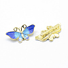 Electroplate Brass Enamel Multi-Strand Links X-KK-K185-68-RS-2