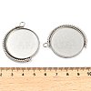 Zinc Alloy Pendant Cabochon Settings FIND-NH0001-13C-P-3