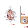 Glass Rhinestone Pendants FIND-WH0021-91S-04-1