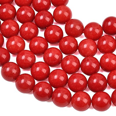 Dyed Natural White Jade Beads Strands GG-CBAD029-A09-10mm-1