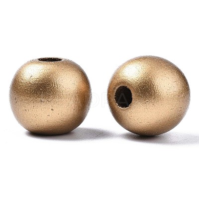 Dyed Natural Wood Beads WOOD-T027-23B-01-LF-1