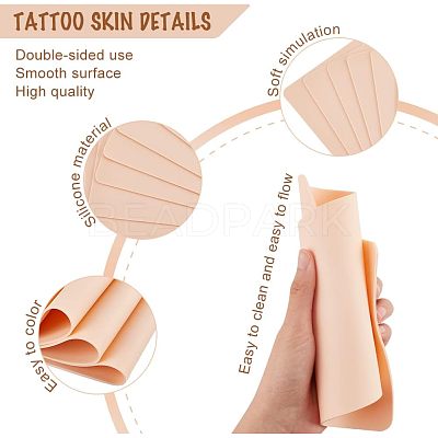 Microblading Silicone Eyebrow Tattoo Practice Skin MRMJ-WH0075-33-1