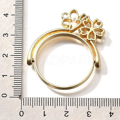 Alloy Open Back Bezel Pendants PALLOY-I223-16LG-1