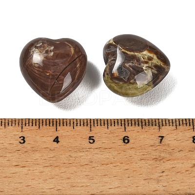 Natural Crazy Agate Heart Love Stone GG-CBAA0EE-03-15-1