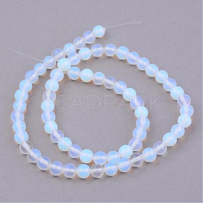 Opalite Beads Strands G-Q462-4mm-31-1