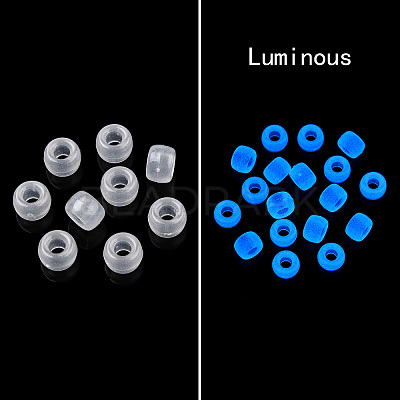 Transparent & Luminous Plastic Beads X-KY-T025-01-H09-1