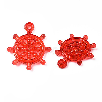 Transparent Acrylic Pendants MACR-Q238-03-1