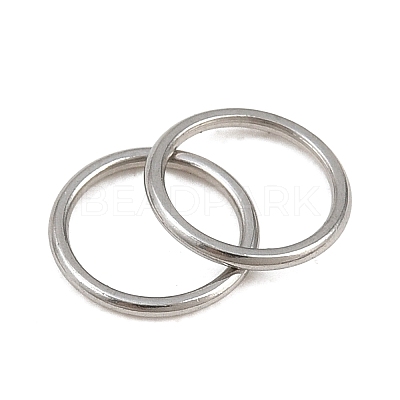 304 Stainless Steel Closed Jump Rings STAS-G393-06P-17-1