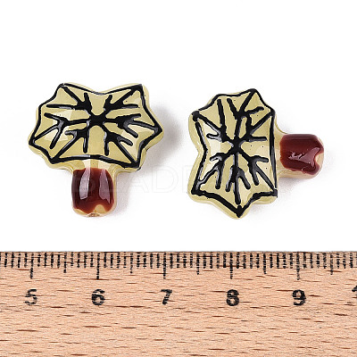 Handmade Lampwork Enamel Beads LAMP-T023-21B-1