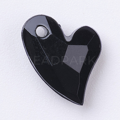 Opaque Acrylic Charms LS-X-MACR-G055-11mm-01-1