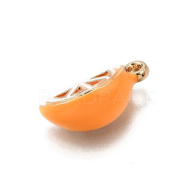 Alloy Enamel Charms ENAM-D303-03G-02-1
