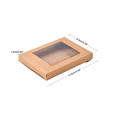 Foldable Creative Kraft Paper Box CON-L018-C06-1