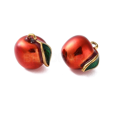 304 Stainless Steel Enamel Charms STAS-B100-06G-12-1