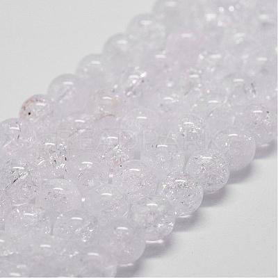 Natural Crackle Quartz Beads Strands G-D840-01-12mm-1