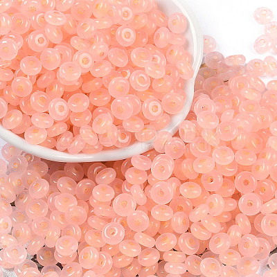 Transparent Colours Glass Seed Beads SEED-P008-01B-11-1