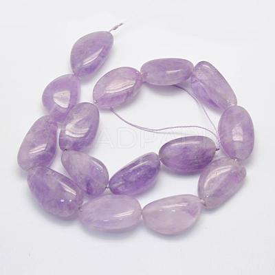 Natural Amethyst Beads Strands G-L464-11-1