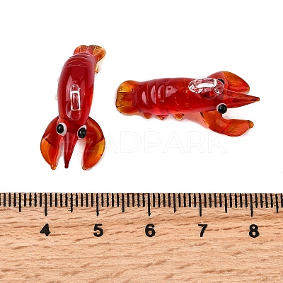 Handmade Lampwork Pendants LAMP-L075-084-1