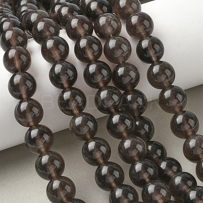 Natural Ice Obsidian Beads Strands G-P590-A01-12mm-01-1