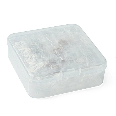 6Pcs Clear Mini High Borosilicate Glass Bottle Bead Containers AJEW-FS0001-09A-1