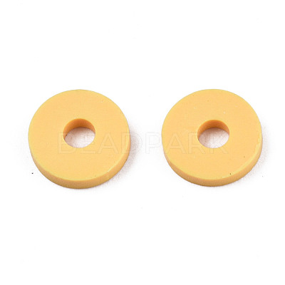 Handmade Polymer Clay Beads X-CLAY-Q251-6.0mm-96-1
