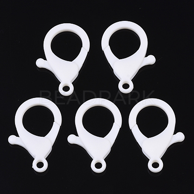 Plastic Lobster Claw Clasps X-KY-ZX002-10-B-1