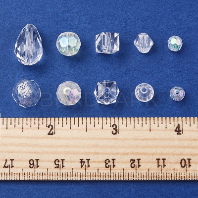 Transparent Acrylic Beads TACR-FS0001-42-1